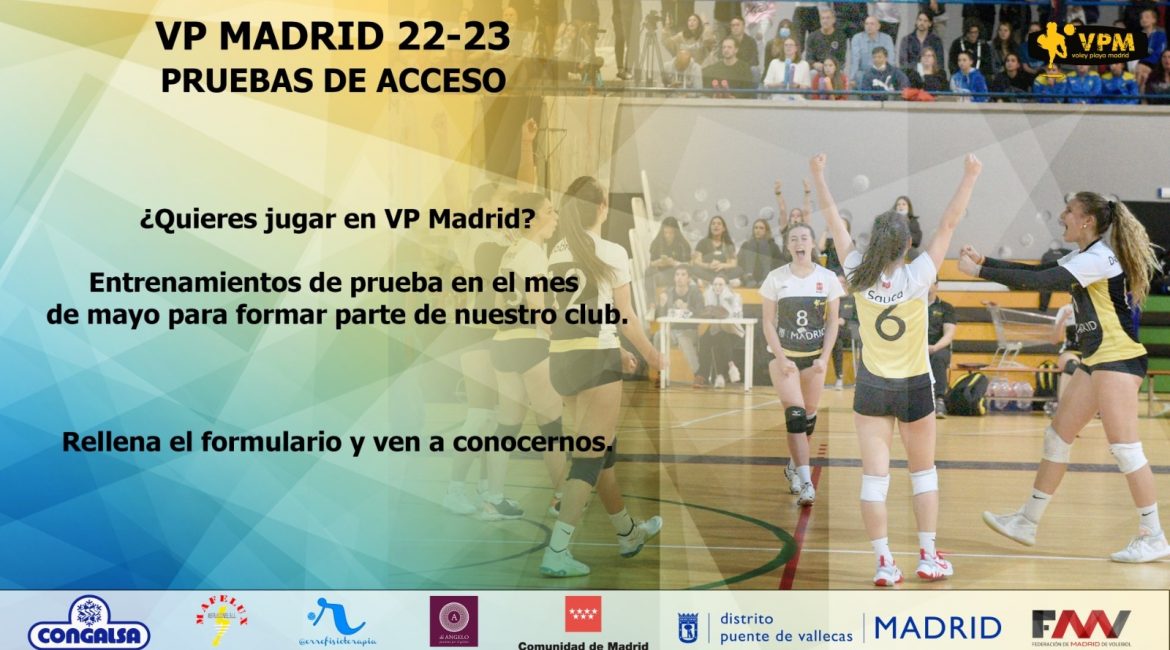¿Quieres formar parte de VP Madrid?